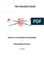 Pravila o Veslackim Natjecanjima 04-2018