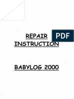 Babylog 2000 repair instruction