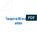 Tema 13.transport de MO en El Medi Ambient