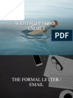 Writing Letters