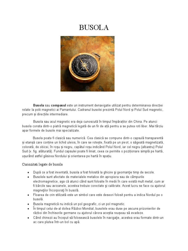 BUSOLA | PDF
