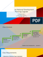 2022 - Philippine National Development Planning Cognate - Karyl Kristal Villejo
