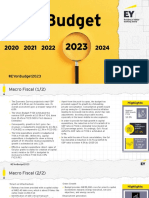 Union Budget 2023 - EY Highlights