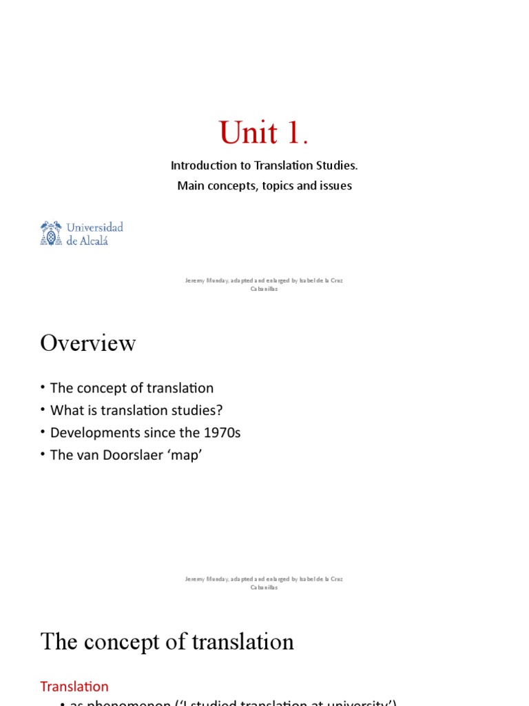 Introduction to Translation Studies | PDF | Translations ...