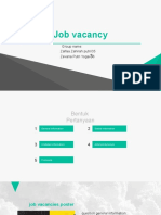 Job Vacancy