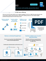 SQL Server 2022 Datasheet