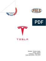 Tesla - Une Analyse