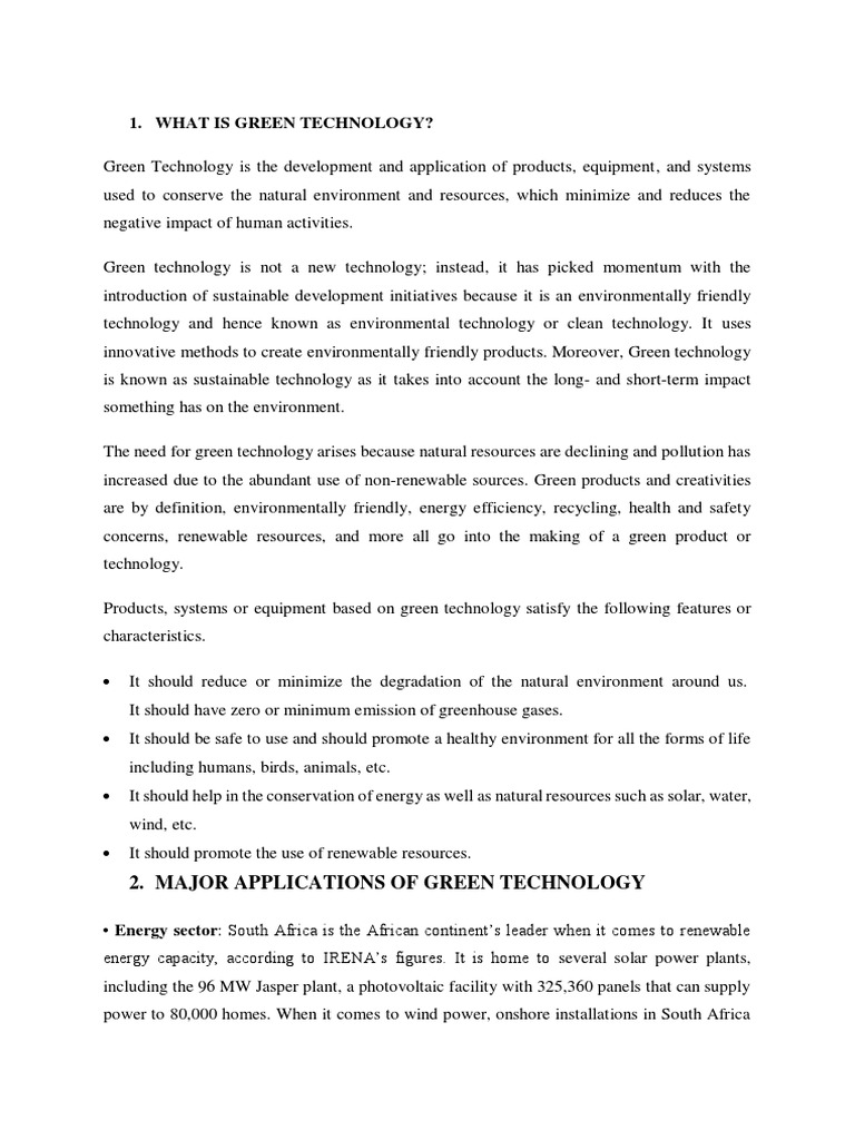 An in depth look at the strengths applications and benefits of green