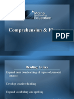 Comprehension and Fluency Slides
