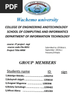 3rd Year ITpm Project - Group 2