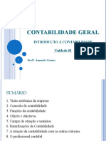 Unidade 1 - Noções de Contabilidade