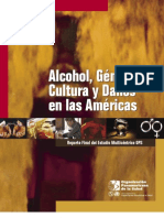 Alcohol, Genero, Cultura y Daños en las Americas