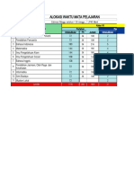 Rancangan Jadwal