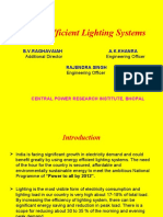 Safety - Energy Efficient Lighting Systems