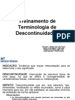 Treinamento Terminologia de Descontinuidades