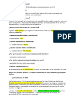 Cuestionario Simulado Derecho Constitucional