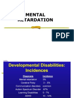 Mental Retardation Various Aspects