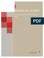 Manual - SISTEMA DE AGENDAMENTO DE INSPEÇÃO DE SAÚDE - Manual Do Usuário
