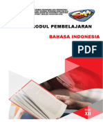 Xii Modul Bahasa Indonesia KD 3.1 NK