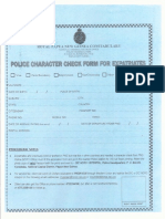 Police Character Check Form For Expatriates Male