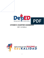 DepEd Citizens Charter 2021 1st Edition External