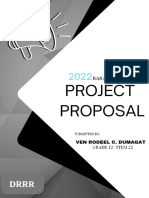 Bulua Barangay Project Proposal