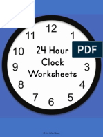 Telling Time Worksheets