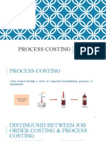 PROCESS COSTING (Chapter # 18)