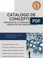 Procesos Catalogo de Conceptos