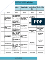 3er Grado - Bloque 1 - Dosificación