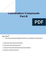 Coordination Compounds - Part-B