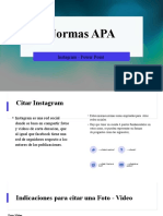 Normas APA DE INSTAGRAM Y POWER POINT