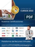 Catalogo de Cursos Stratominds 2022