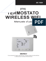 Cronotermostato Wifi de Superficie Inhalambrico 25003280 Assemblysheet