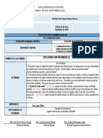 Semana 1 2° Del 26 Al 30 de Septiembree de 2022