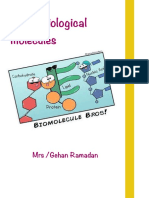 CH4:Biological molecules overview