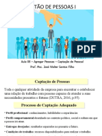 Aula 08 - Agregar Pessoas - Recrutamento de Pessoal - 2019-2