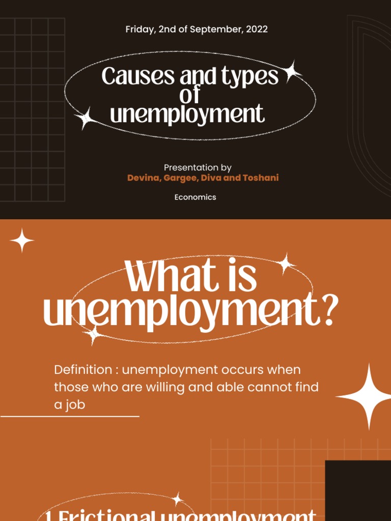Causes And Types Of Unemployment Friday 2nd Of September 2022 PDF