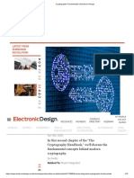 Cryptographic Fundamentals - Electronic Design