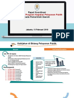 Paparan Rakor Pelaksanaan Progam Kegiatan Pemda - Asisten Deputi Bidang Koordinasi Pelaksanaan Kebijakan Dan Evaluasi Pelayanan Publik Wilayah III