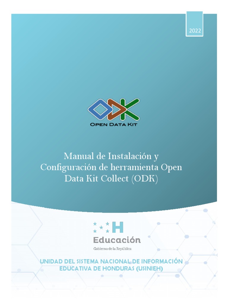 Manual de Instalación ODK - Estado de CE 2022 | PDF | Código QR ...