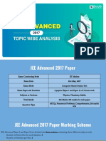 JEE Advanced 2017 Paper Analysis