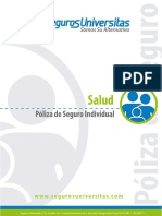 Condicionado Poliza Salud Individual Universitas