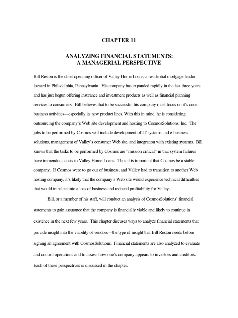 CH 11 | PDF | Equity (Finance) | Balance Sheet