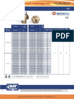 Termostato Hidraulica TBF Elettrotec