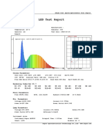 LED Test Report: Product Mark