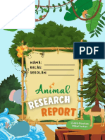 El-Hana-My Animals Research Report