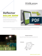 Ficha Tecnica Reflector Solum130 - 300W