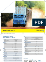 Especificaciones técnicas del camión Worker 31-260E 6x4 Euro III