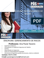 Gerenciamento de riscos: evolução do prevencionismo e técnicas de análise